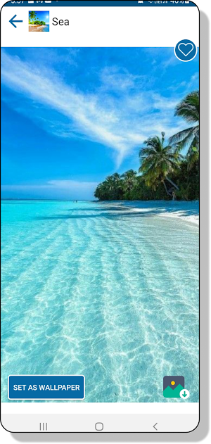 Sea HD Wallpaper Screenshot 3