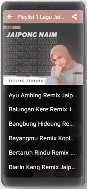 Lagu Jaipong Namin Offline Screenshot 2