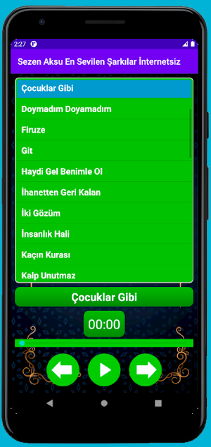 Sezen Aksu En Sevilen Şarkılar İnternetsiz Screenshot 0