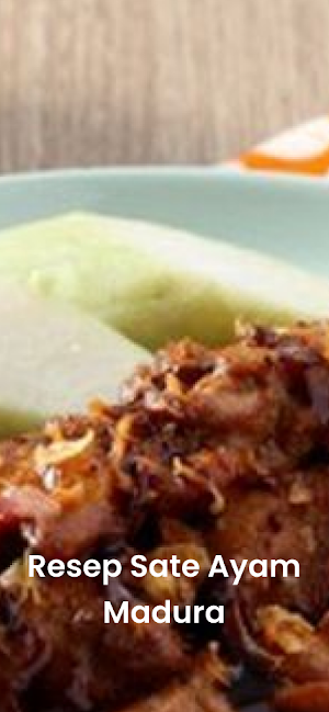 Resep Sate Ayam Madura Screenshot 3