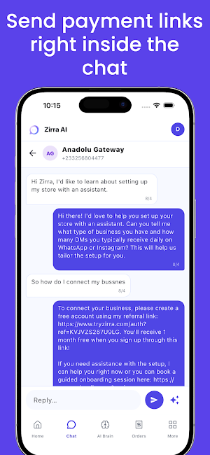 Zirra for Business Screenshot 2