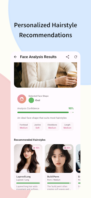 HairStyle AI - Face Analysis Screenshot 2