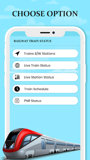 Live Train Status, PNR Status : Where is my Rail Screenshot 0