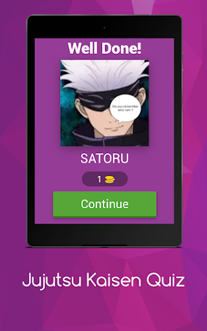 jujutsu kaisen quiz Screenshot 1