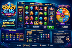 Crazy Gems Slots Screenshot 0