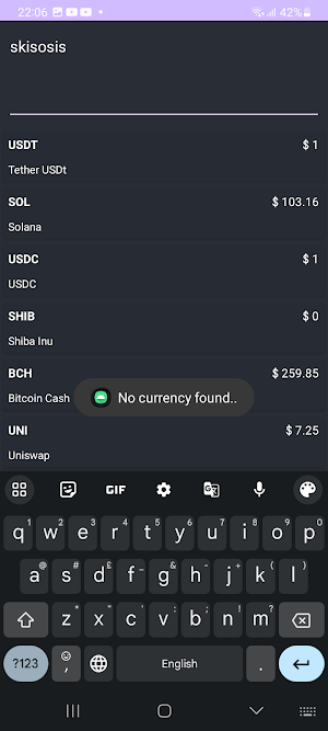 SBL-Crypto Tracker Screenshot 1
