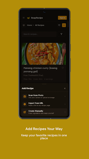 SnapRecipes Screenshot 3