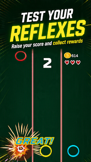 SyncRing: Neon Rhythm Screenshot 1