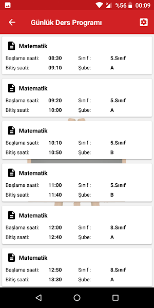 Ders Kazanımları - Yıllık Planlar Screenshot 3