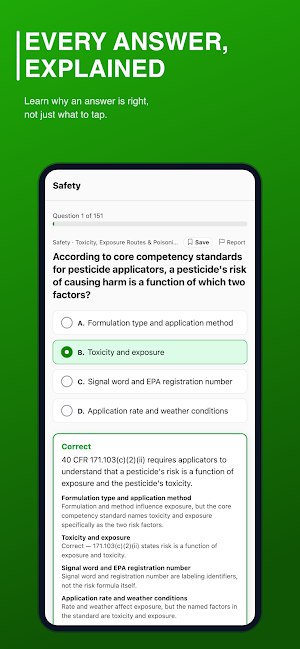 Pesticide Applicator Exam Prep Screenshot 3