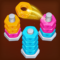 Wood Nuts Bolts: Screw Sorting