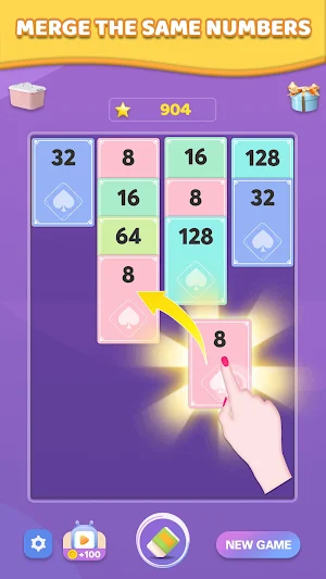 Merge Card : Make 2048 Screenshot 0