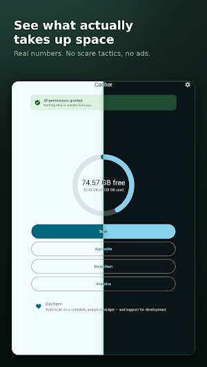 Cacher - Storage/Cache Cleaner Screenshot 3