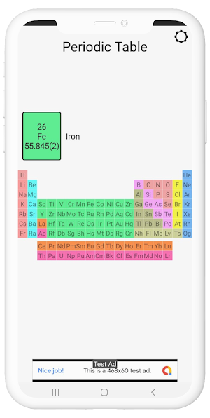 Periodic Table All Elements Screenshot 0