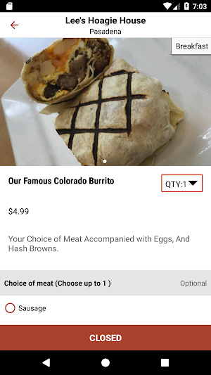 Lees Hoagie Screenshot 3