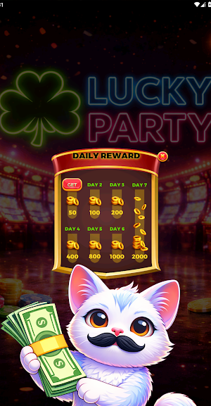 lucky party casino Screenshot 3