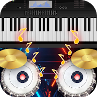 Piano, Drum, Tabla Instruments