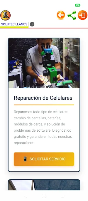 SOLUTEC LLANOS Screenshot 1