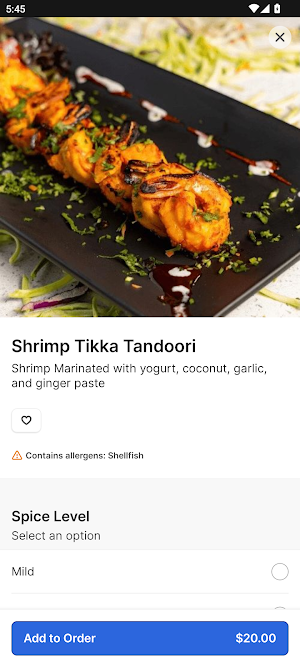 Gulab Indian Bistro Screenshot 3