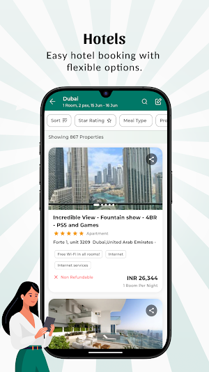 Skywale - Flights, Hotels Screenshot 1