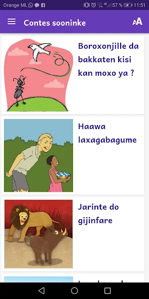Soninke – Contes sooninke Screenshot 1