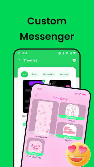 iWA : Color WA SMS & Messenger Screenshot 2