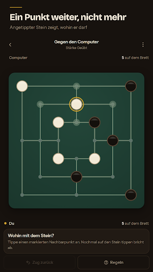Mühle Brettspiel Screenshot 3