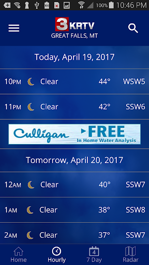 KRTV STORMTracker Weather App Screenshot 1
