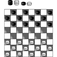 Draughts game