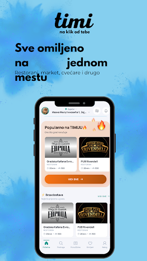 Timi Dostava: Hrana i drugo Screenshot 3