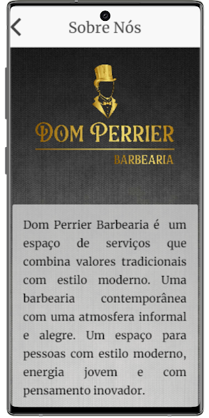 Dom Perrier Barbearia Screenshot 1