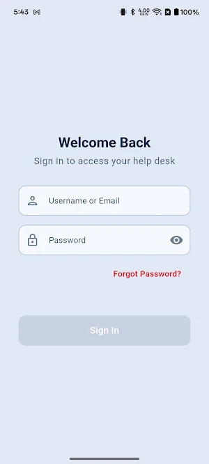 VSD Helpdesk Screenshot 0