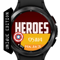Watch Face Super Hero Wear Os