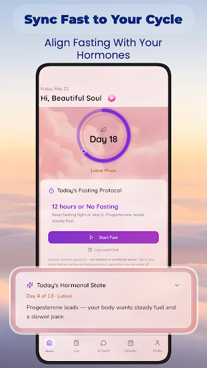 Fasted Harmony: Cycle Syncing Screenshot 0