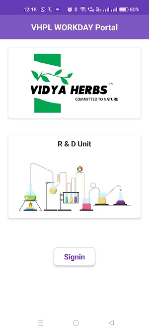 VHPL WORKDAY Screenshot 1