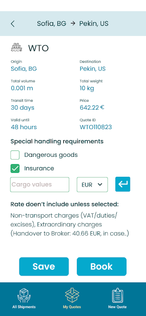 iCargo App Screenshot 3