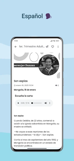 Adventist Mission Story Screenshot 1