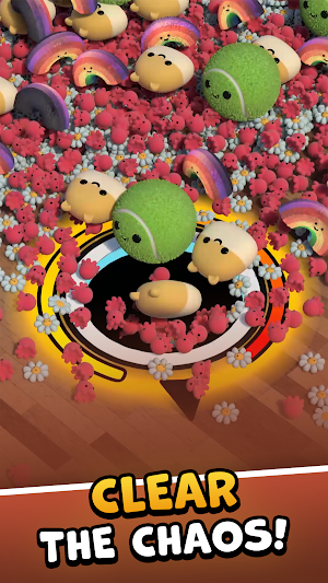 Jelly Hole: Roll & Eat Pals Screenshot 1