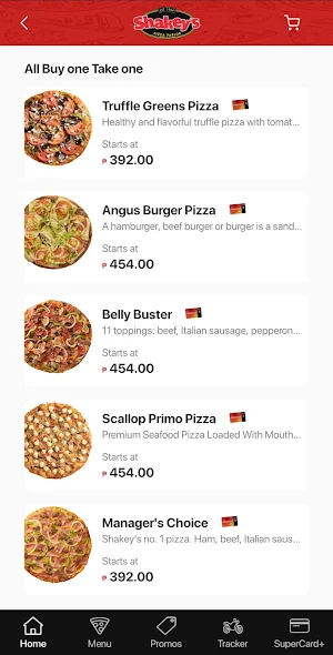 Shakey’s Super App Screenshot 2