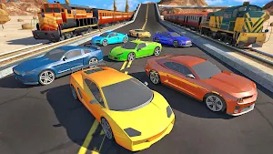 Trains vs. Cars Screenshot 0