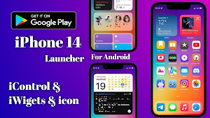 iPhone 14 Launcher for Android Screenshot 0
