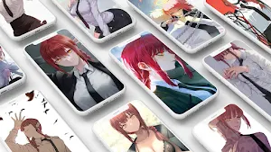 Makima Chainsaw Man Wallpaper Screenshot 0