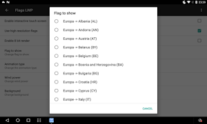 Flags LWP Screenshot 2
