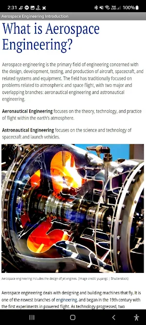 Aerospace Engineering Screenshot 2