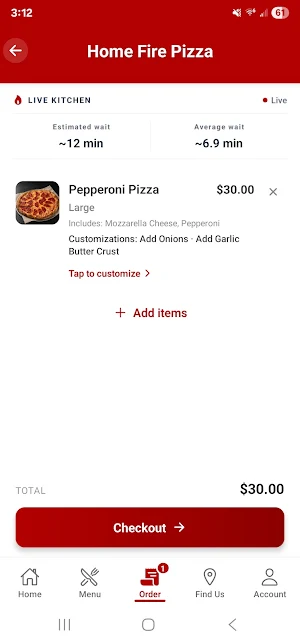 Home Fire Pizza Screenshot 3