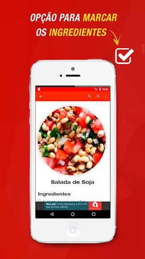 Receitas de Saladas Fitness Screenshot 1