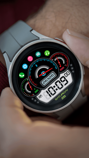 Pars Tuana Digital Watch Face Screenshot 3