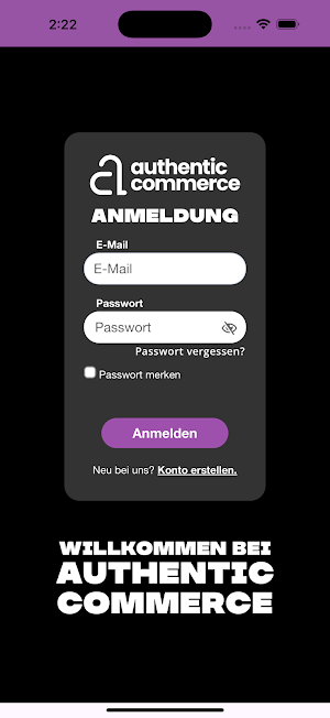 Authentic Commerce Screenshot 0