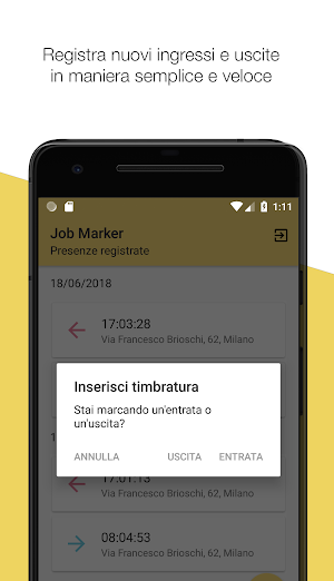 Job Marker Screenshot 2
