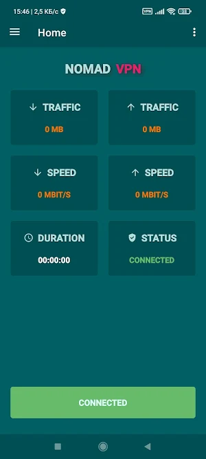 Nomad VPN Unlimited Screenshot 2